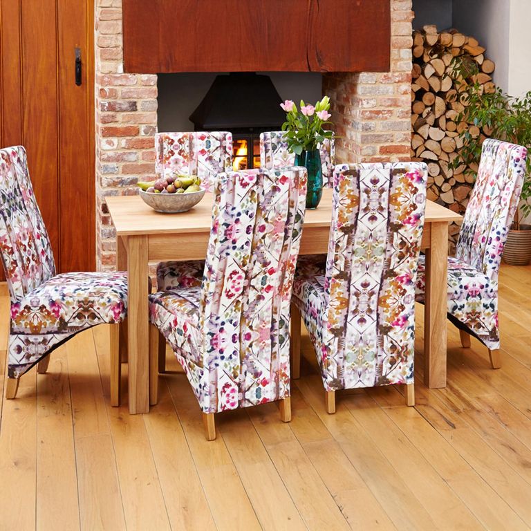 Mobel Oak Dining Table - 6 Seater - 150cm