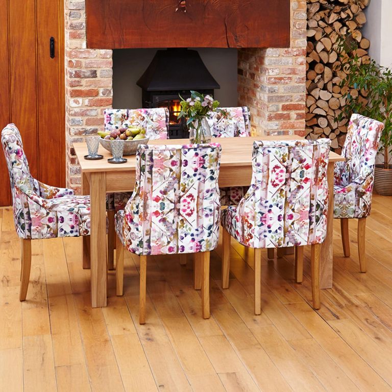 Mobel Oak Dining Table - 6 Seater - 150cm