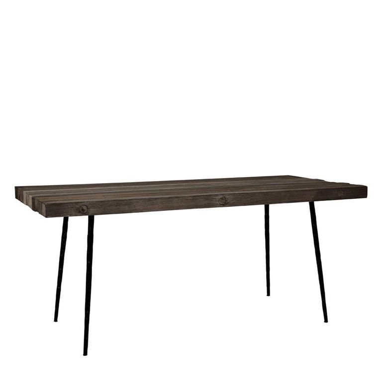 Mason Dining Table - 6 Seater - 180cm - Stone Grey Oak