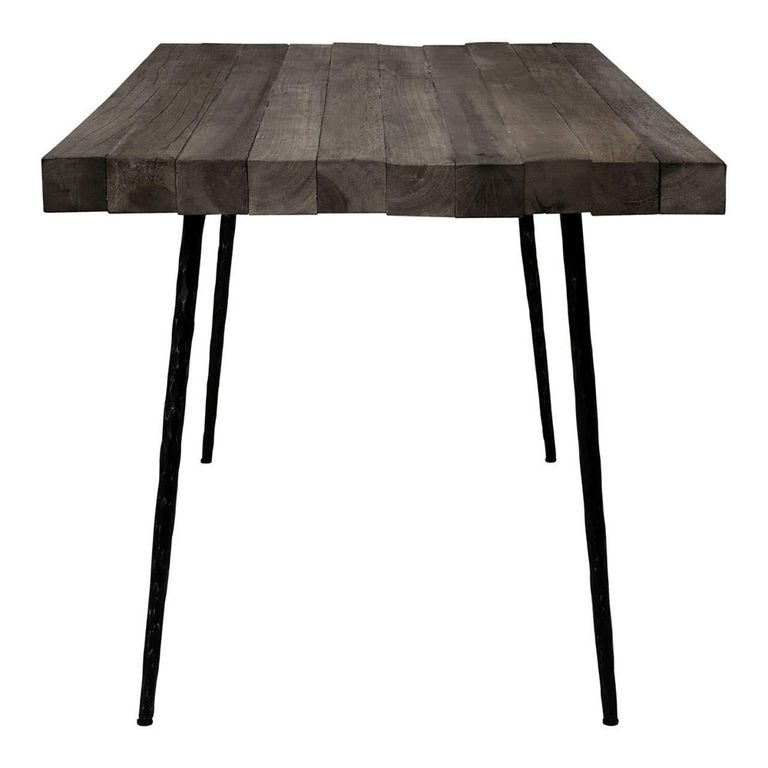 Mason Dining Table - 6 Seater - 180cm - Stone Grey Oak