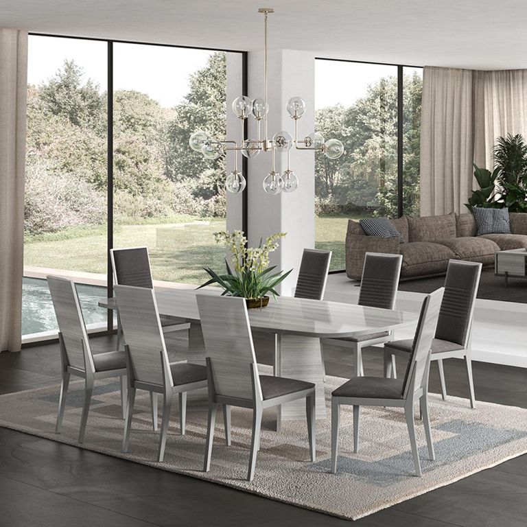 Mia Dining Table - 10 Seater - 250cm - Grey