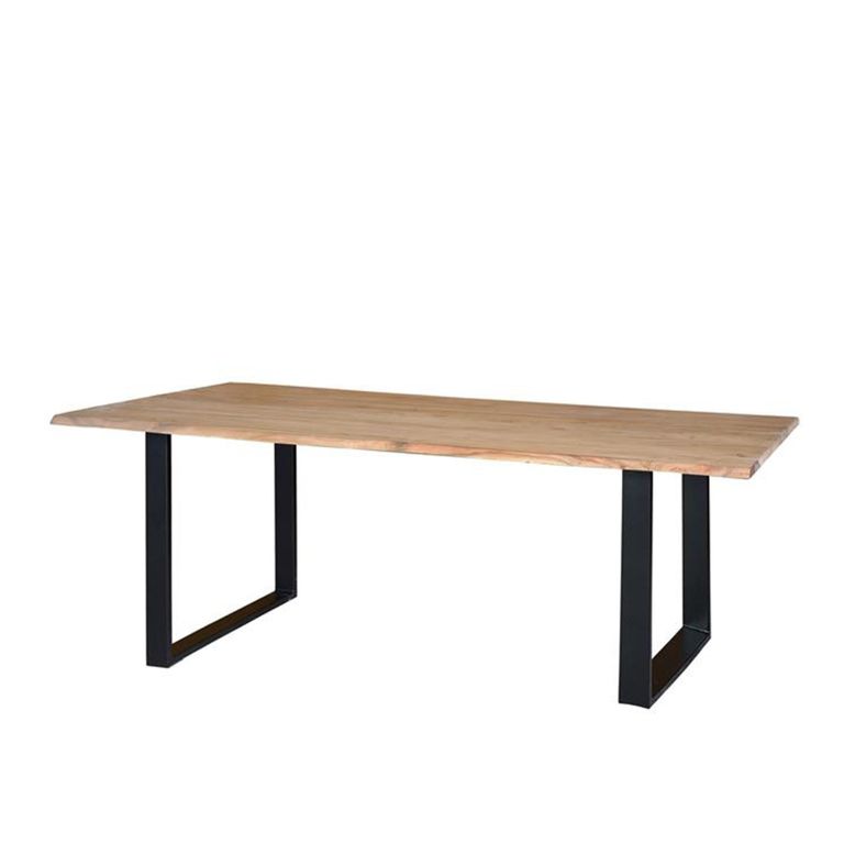 Modena Dining Table - Acacia Wood - 4 Seater - 140cm