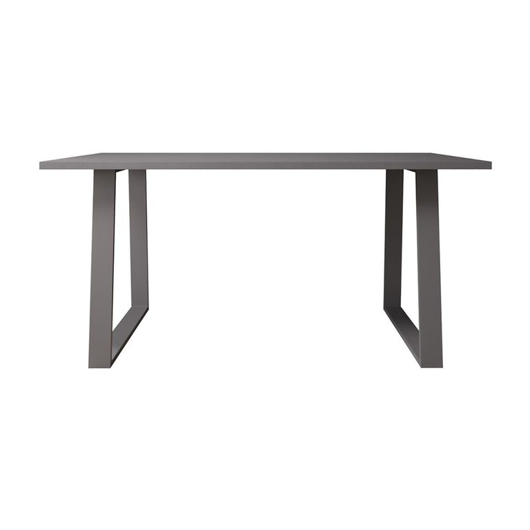 Modern Kali Dining Table - 6 Seater - 160cm - Taupe