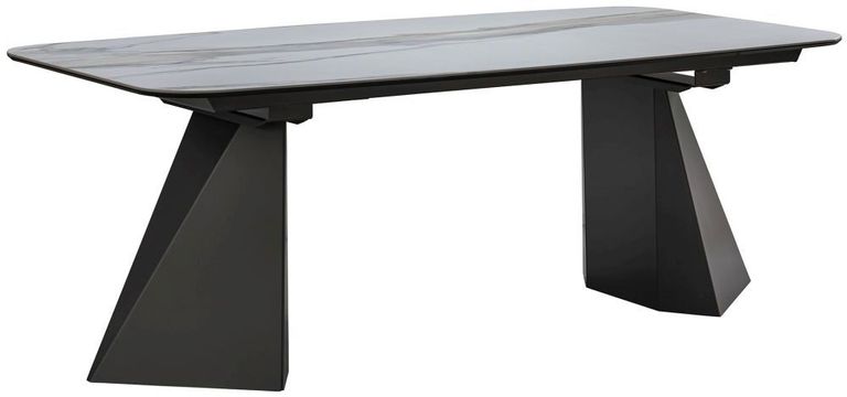 Elite Dining Table - Ceramic Pedestal - Bianco Antico - Variant Available