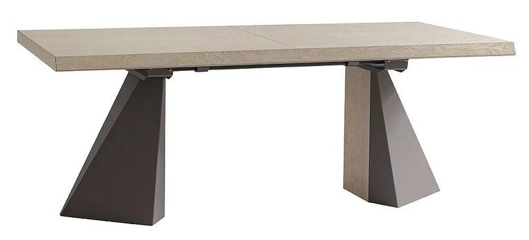 Elite Dining Table - Extending Double Pedestal - Sand Birch - Variant Available