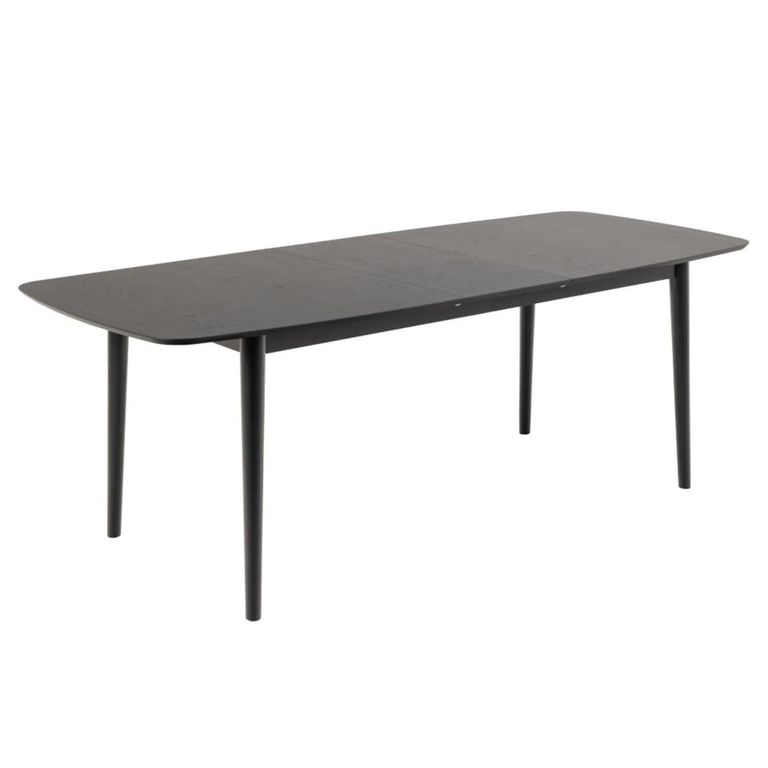 Montreux Extending Dining Table - 6-8 Seater - 180cm-219cm - Black