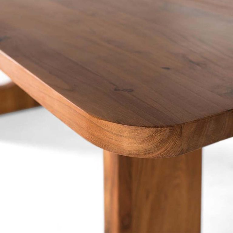 Monza Natural Acacia Wood - 8 Seater - 200cm - Dining Table