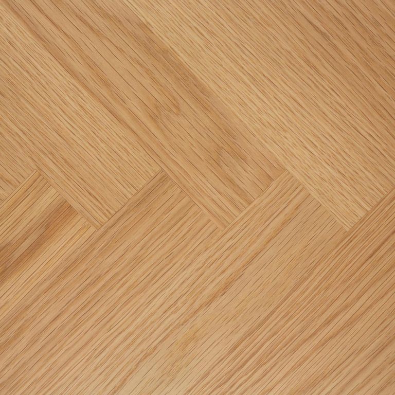 Nagano Round Dining Table - 4 Seater - 120cm - Herringbone Oak Pattern