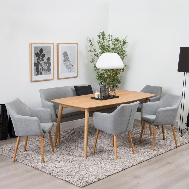 Nagano Dining Table - 6 Seater - 150cm - Oak
