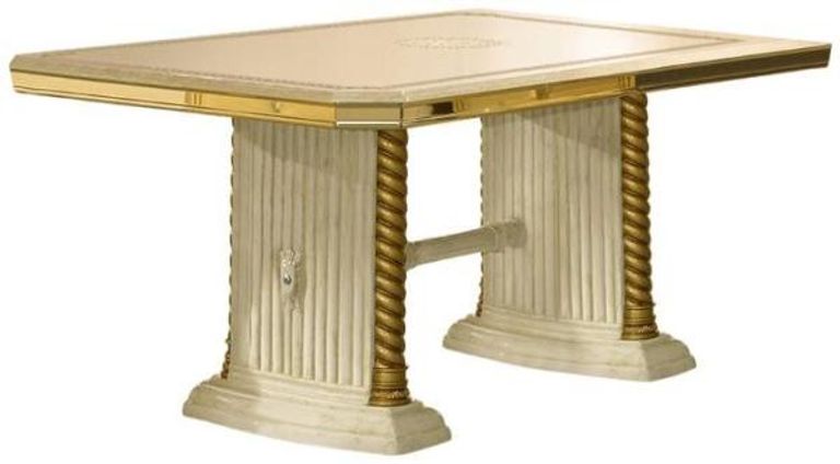 New Venus Beige Italian 6-8 Seater Extending Dining Table