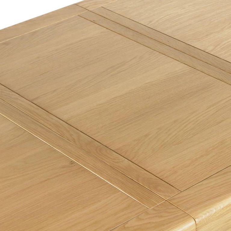 Normandy Extending Dining Table - 4-6 Seater - 140cm-185cm - Oak