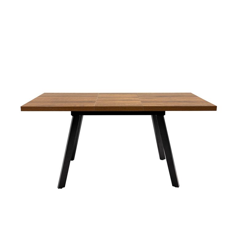Panama Dark Oak 4-6 Seater Extending Dining Table - 120cm-160cm