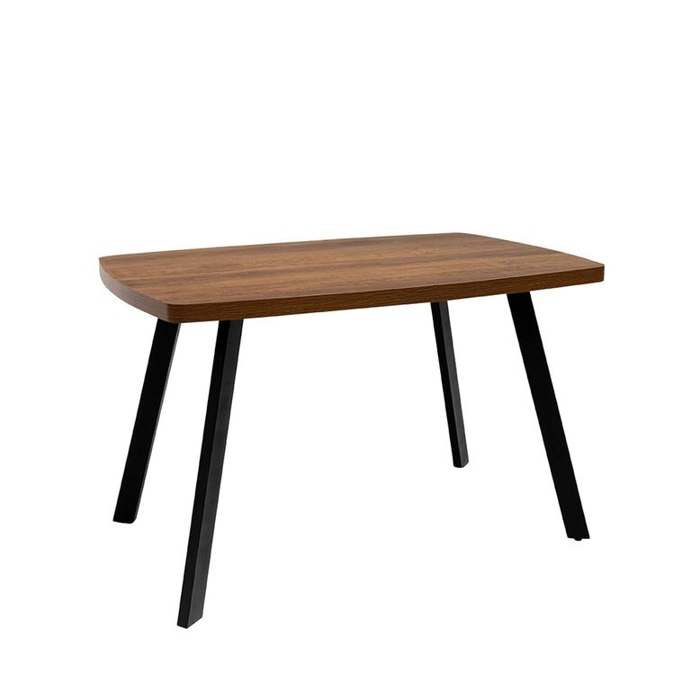 Panama Dark Oak 4 Seater Dining Table - 120cm
