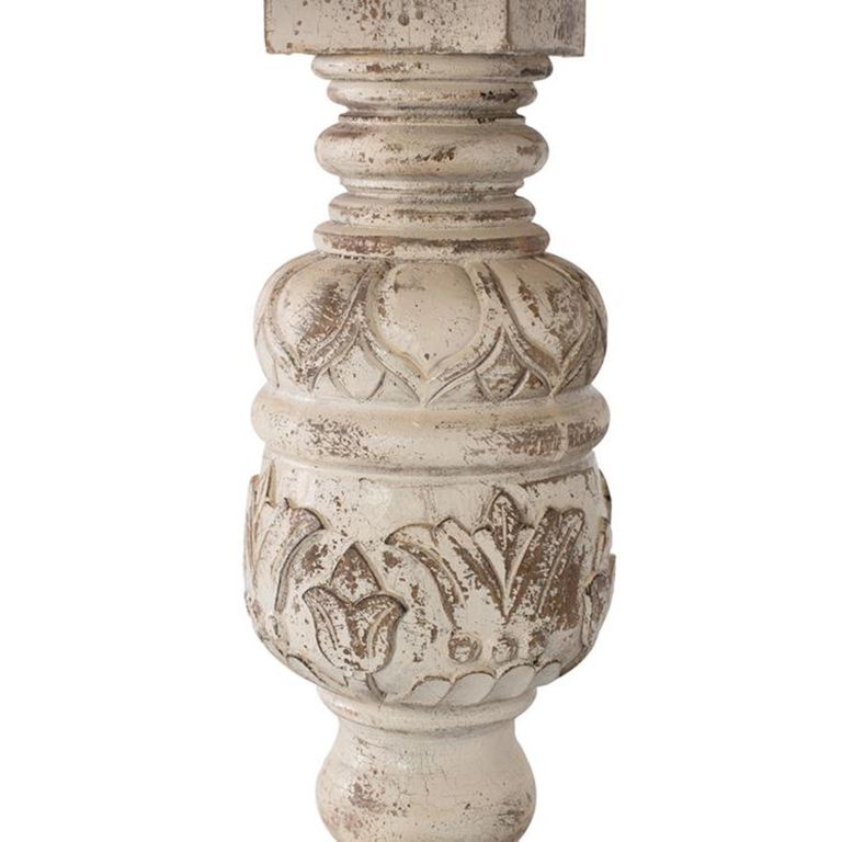 Pescara Dining Table - Mango Wood - 2 Seater - 100cm - Round Pedestal