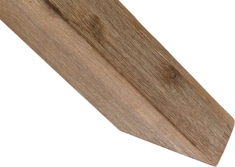 Pimlico Acacia Wood and Concrete Top 120cm Round X Leg Dining Table - 4 Seater