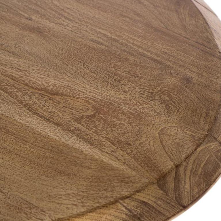 Pisa Dining Table - Acacia Wood - 8 Seater - 200cm - Oval Pedestal