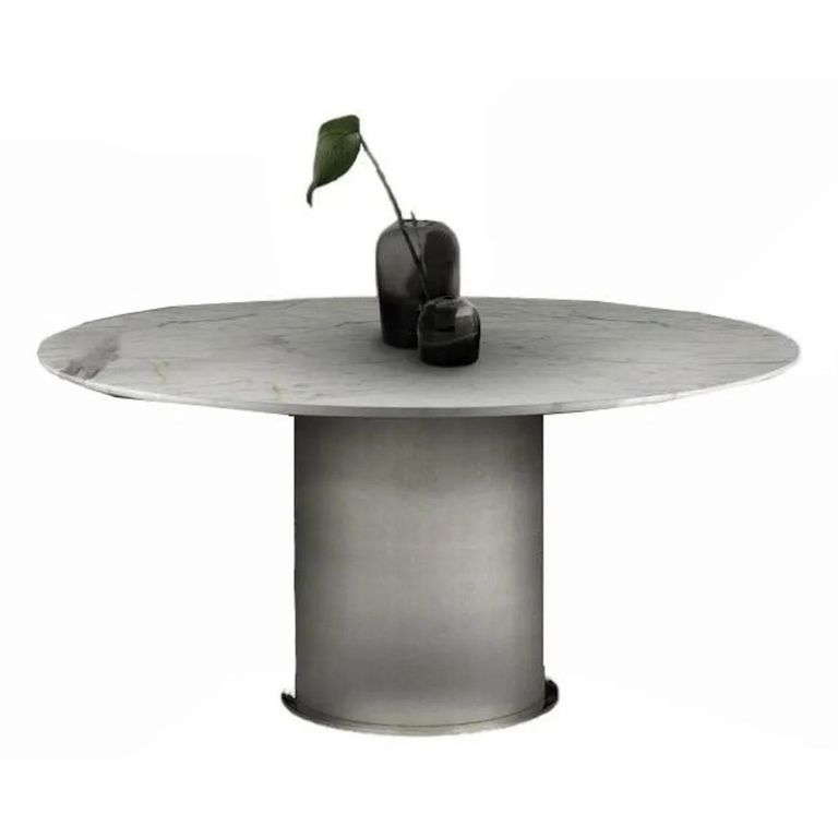 Prestige Dining Table - Round - Pedestal - Marble - Variation Available