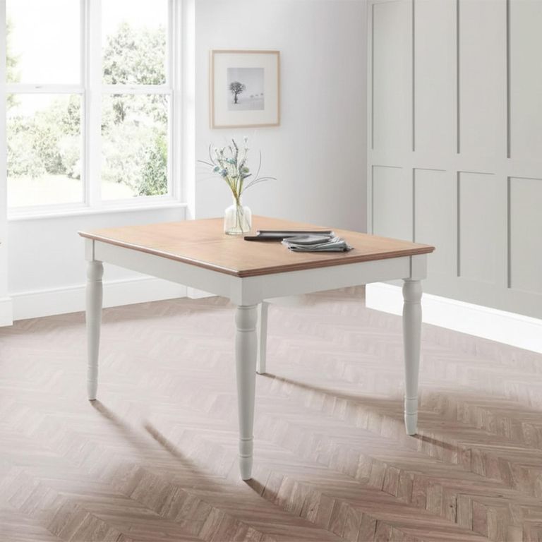 Provence Extending Dining Table - 190cm-230cm - 6-8 Seater - Grey