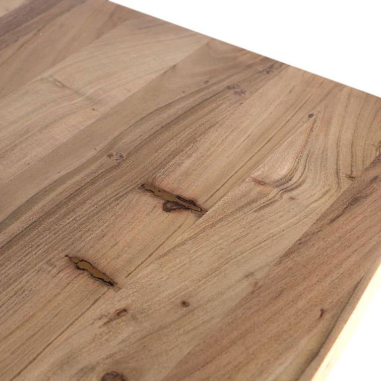 Raya Dining Table - Acacia Wood - 8 Seater - 200cm - Pedestal