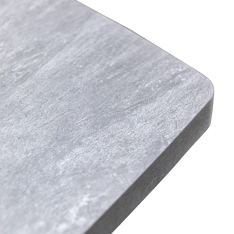 Rimini Grey Melamine 6 Seater Dining Table - 160cm