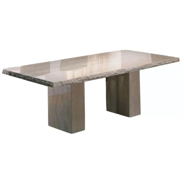 Roma Dining Table - Chiseled Edge - Marble - Variation Available