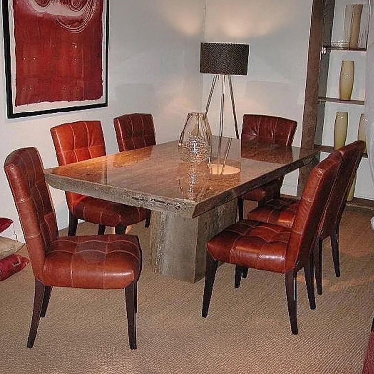 Roma Dining Table - Smooth - Marble - Variation Available