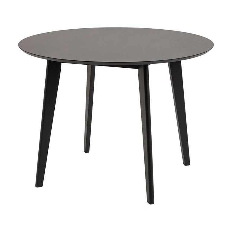 Roxby Round Dining Table - 2 Seater - 105cm - Black