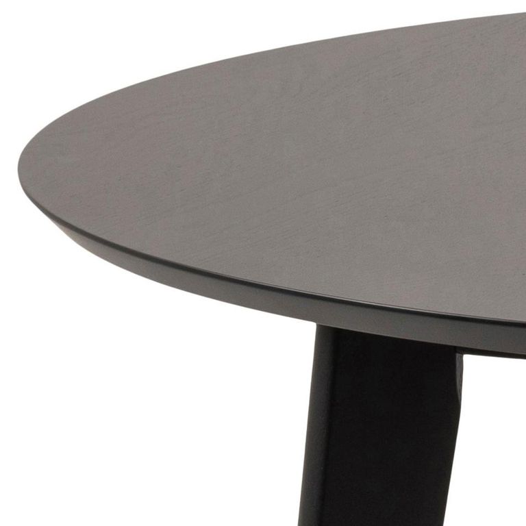 Roxby Round Dining Table - 2 Seater - 105cm - Black