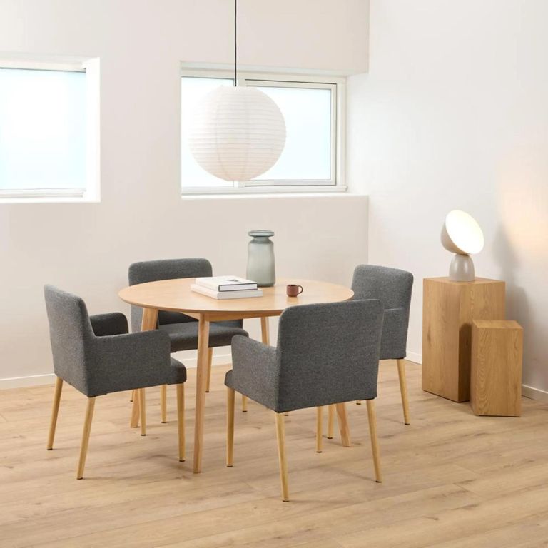 Roxby Round Dining Table - 4 Seater - 120cm - Oak