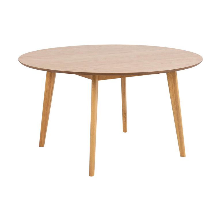 Roxby Round Dining Table - 6 Seater - 140cm - Oak