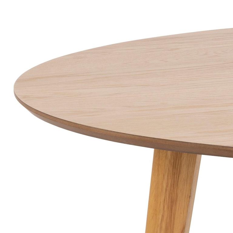 Roxby Round Dining Table - 6 Seater - 140cm - Oak