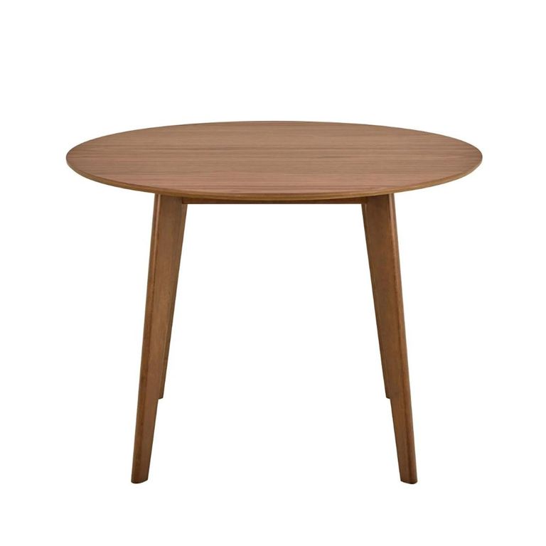 Roxby Round Dining Table - 2 Seater - 105cm - Walnut
