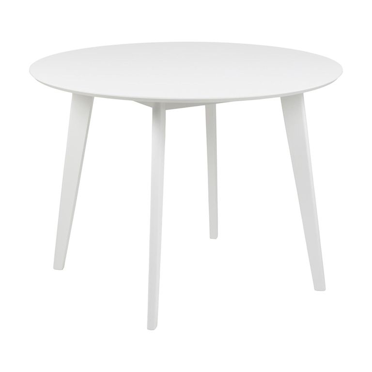 Roxby Round Dining Table - 2 Seater - 105cm - White