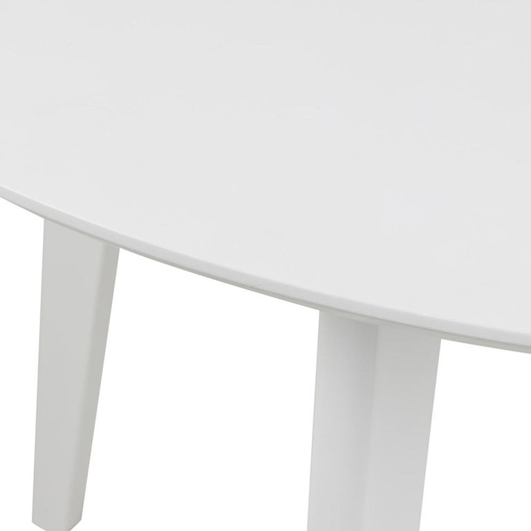 Roxby Round Dining Table - 2 Seater - 105cm - White
