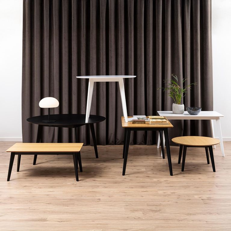 Roxby Round Dining Table - 2 Seater - 105cm - White