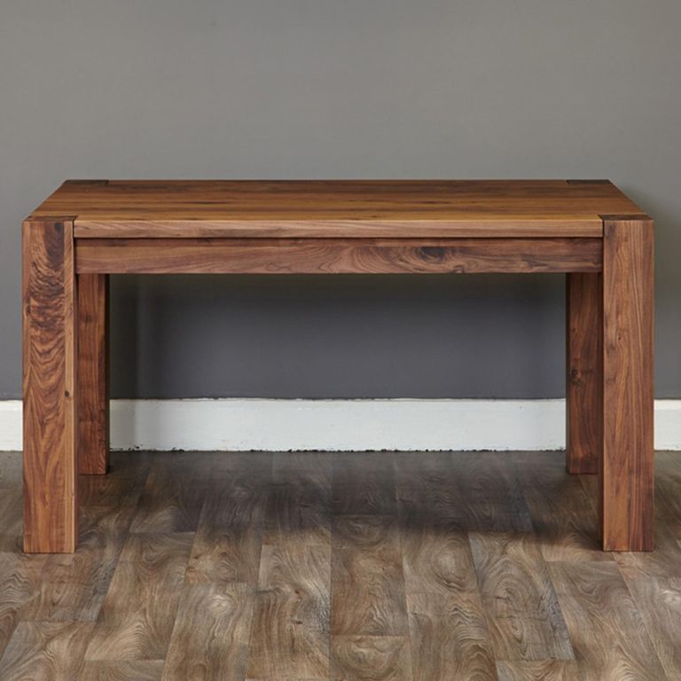 Shiro Walnut Dining Table - 4 Seater - 150cm