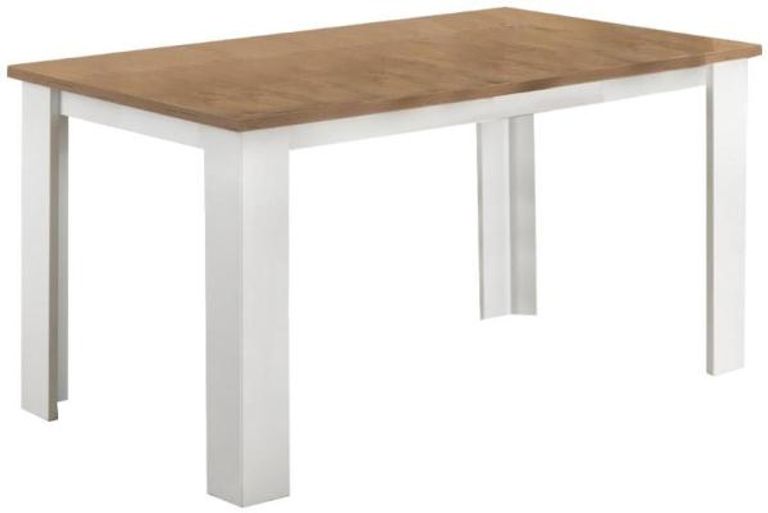 Stella Oak Italian 6 Seater Dining Table