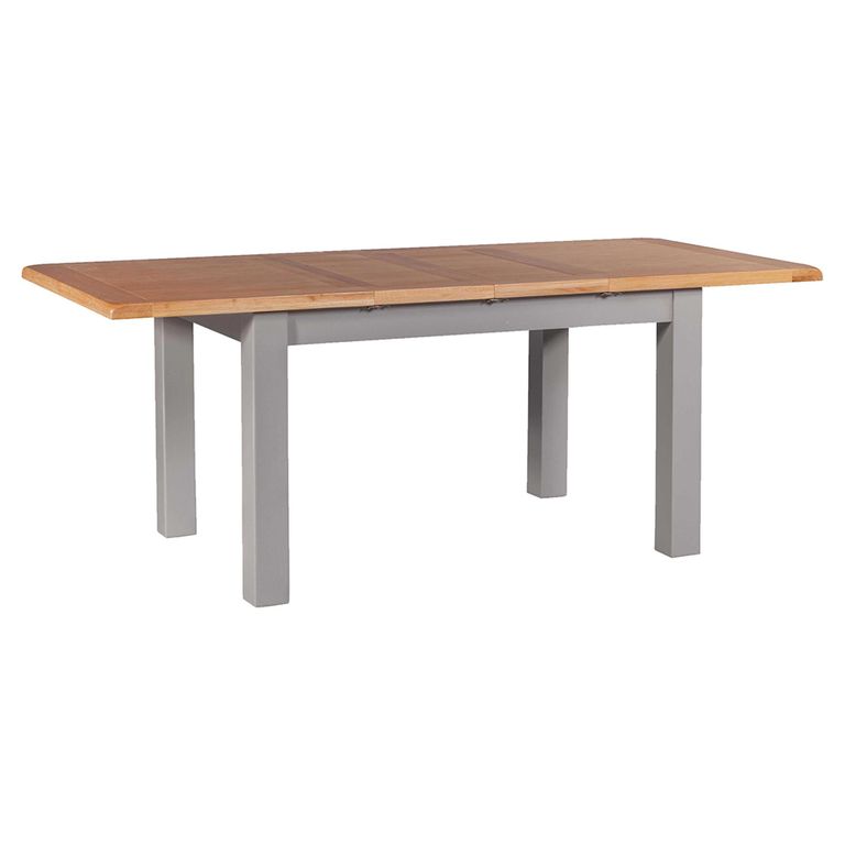 Diamond Painted Extending Dining Table - 4-8 Seater - 132cm-198cm