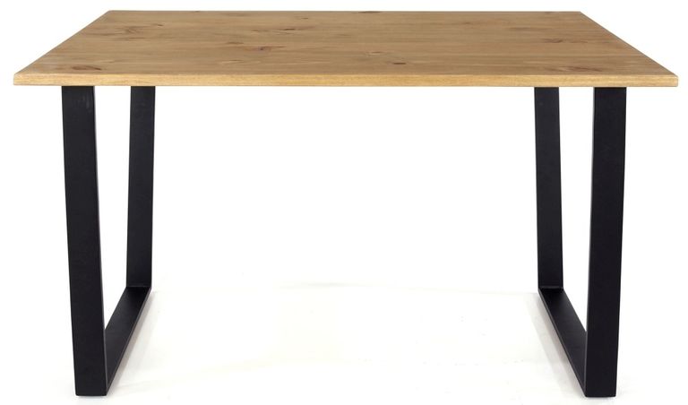 Texas Industrial Style Oak Effect 2 Seater Dining Table