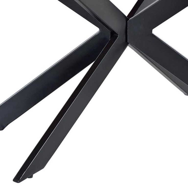 Terni Dining Table - Solid Acacia Wood - 6 Seater - Spider Legs - Sizes Available