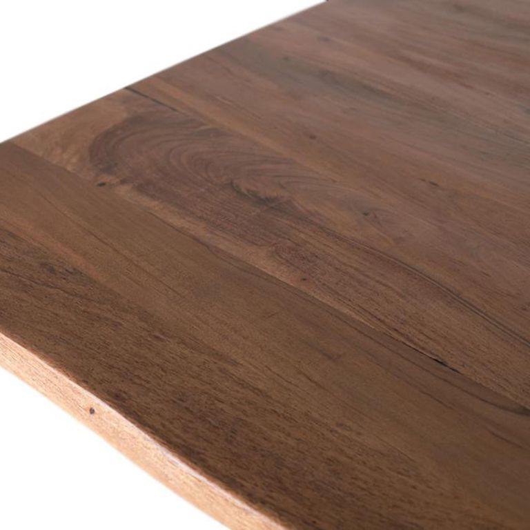 Trento Dining Table - Acacia Wood and Metal - 8 Seater - Sizes Available