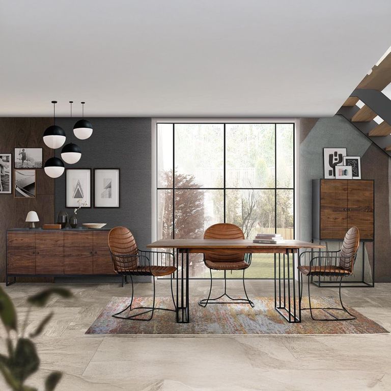 Venedocia Dining Table - 6 Seater - Mango Wood - Sizes Available