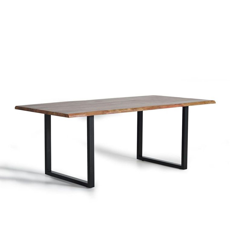 Vibo Dining Table - Solid Acacia Wood - 6 Seater - Sizes Available