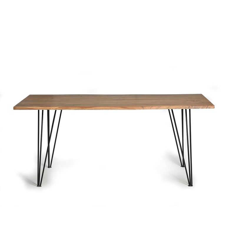 Vicenza Dining Table - Solid Acacia Wood - 6 Seater - Sizes Available
