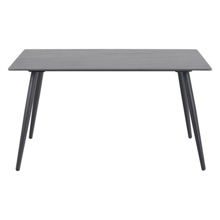 Wicklow Dining Table - 4 Seater - 140cm - Black Ceramic