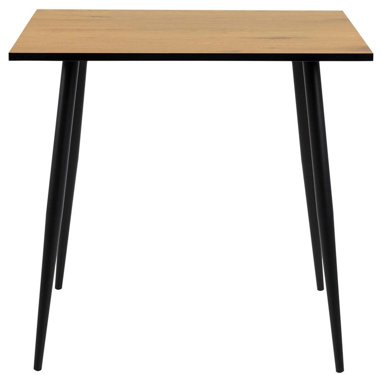 Wilma Dining Table - 2 Seater - Square - 80cm - Oak