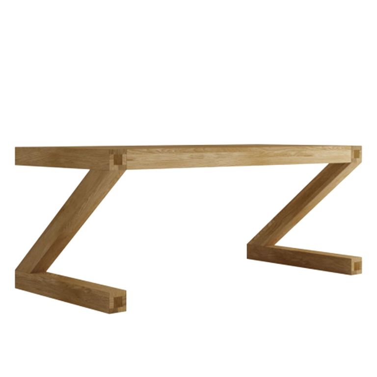 Z Designer Dining Table - 180cm - 6 Seater - Oak