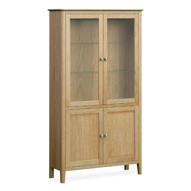 Bath Display Cabinet - 4 Door - Oak