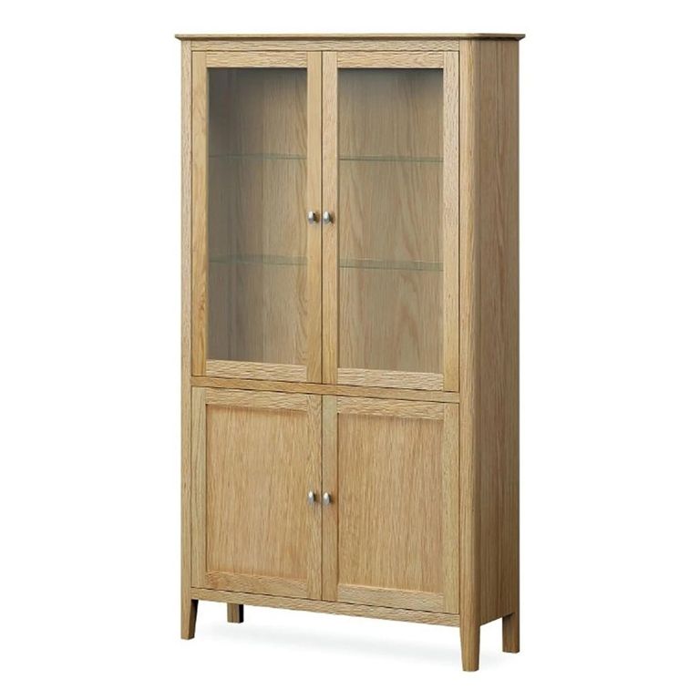 Bath Display Cabinet - 4 Door - Oak