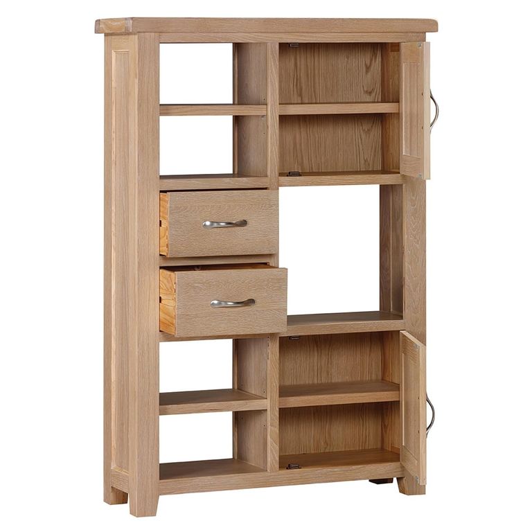 Wilmont Display Unit - 2 Door - Oak